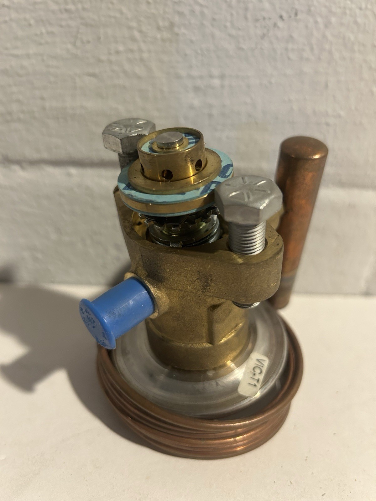 NOS ALCO Thermo Expansion Valve TCLE-10-HW-100 10-ton 5′ Tube R22