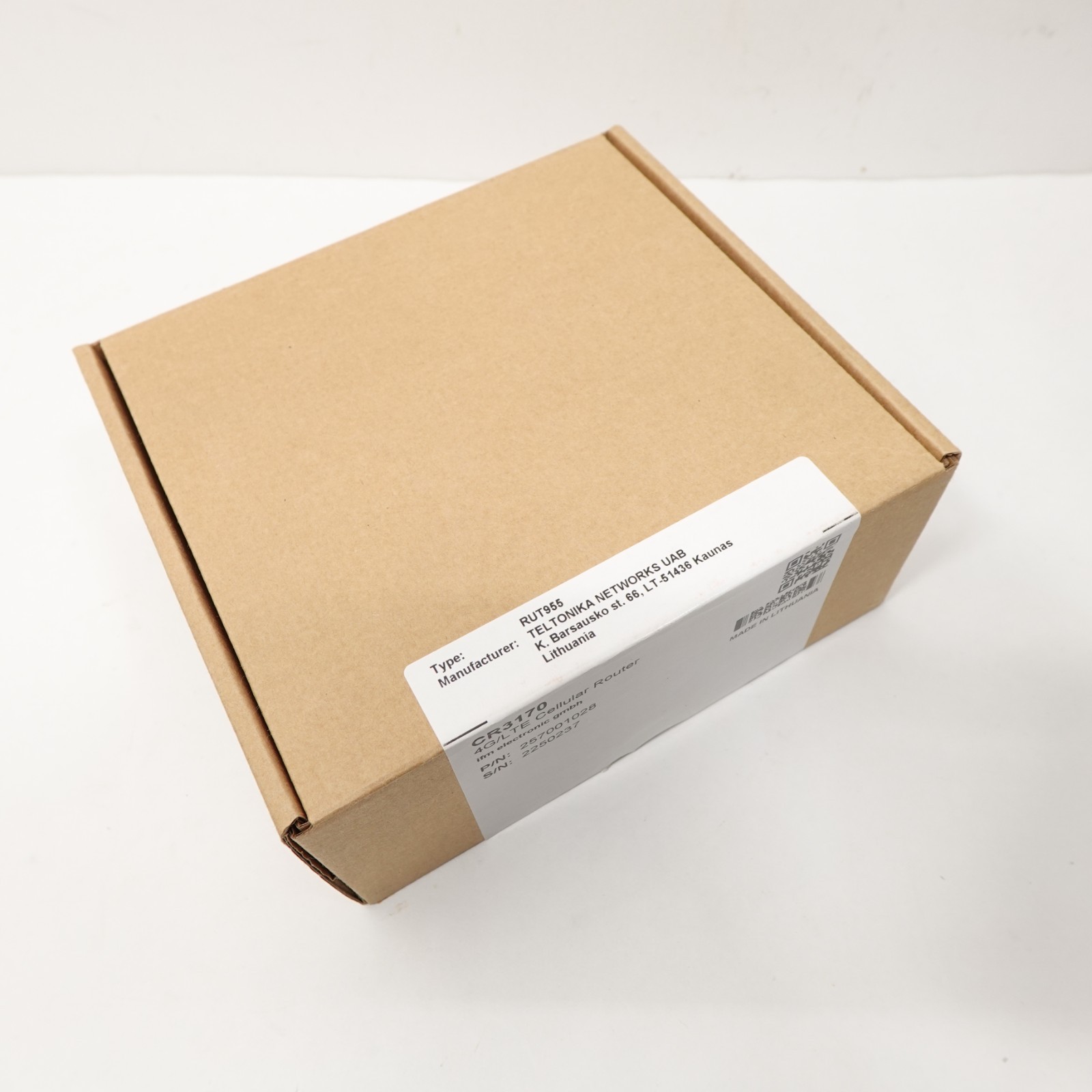 IFM CR3170 4G LTE Cellular Router P/N 257001028 New in Box Made in Germany