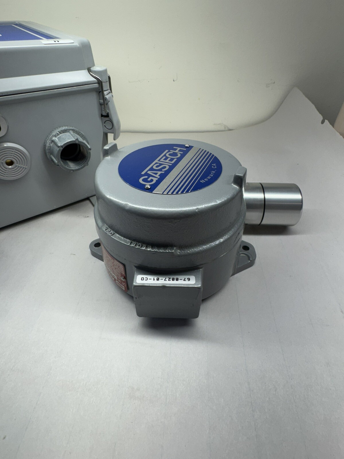 GASTECH SAFETNET TYPE 100 GAS MONITOR 72-1300-01 W/ SENSOR 57-7210 EXPLOSION NEW
