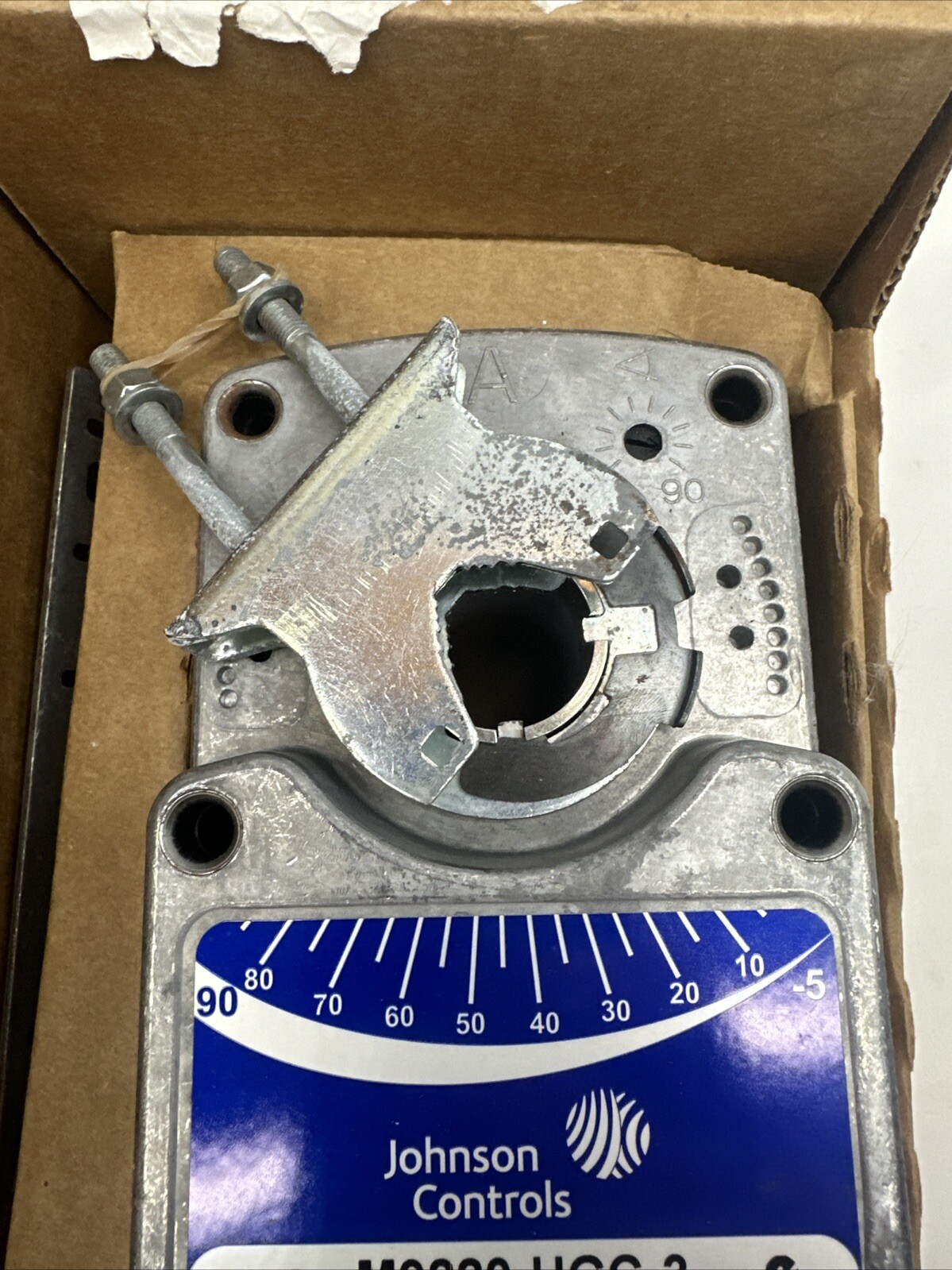 JOHNSON CONTROLS M9220-HGC-3 Rotary Actuator 24VAC 20Nm 177 in/lb Spring Return