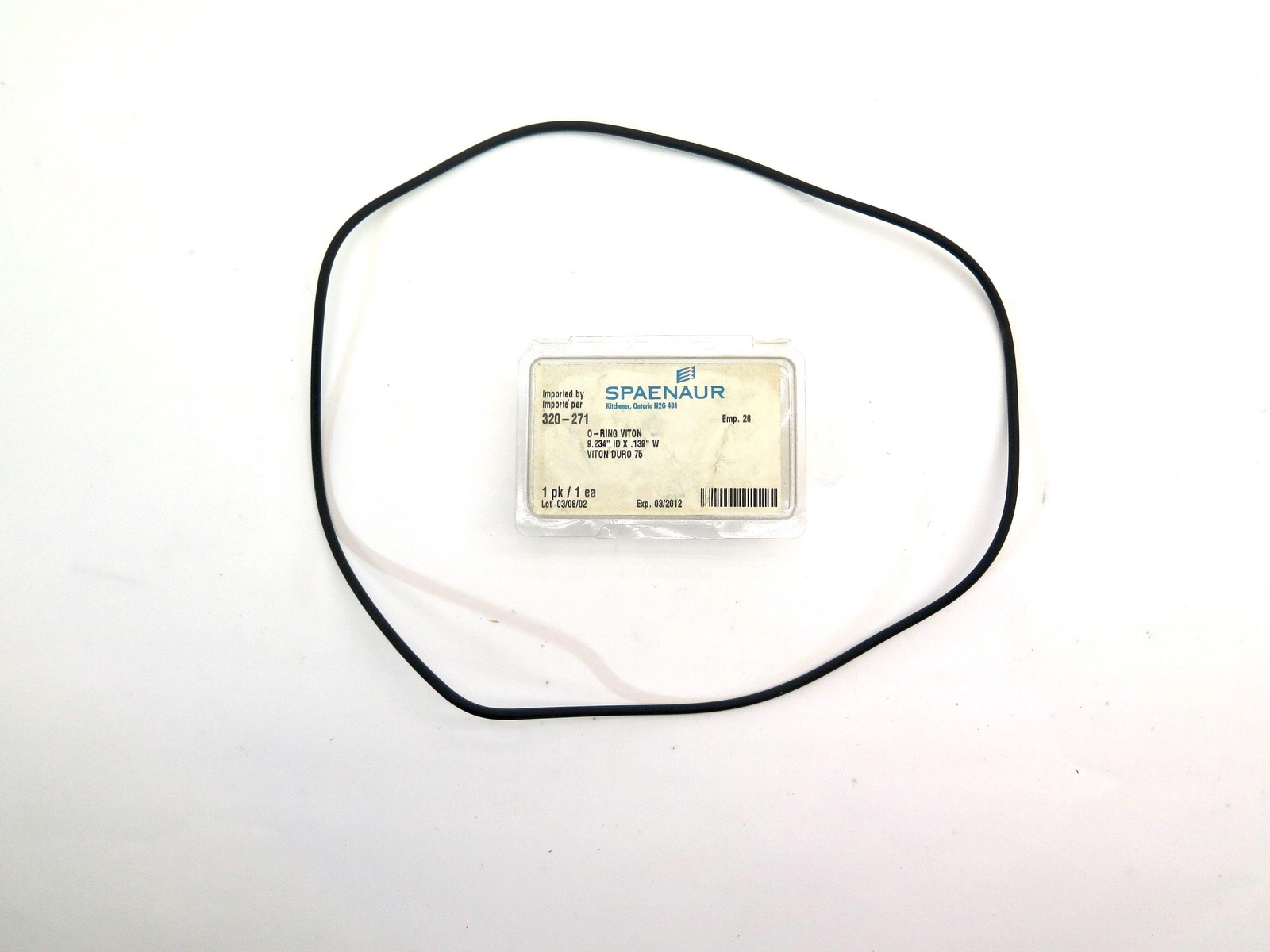 SPAENAUR 320-271 O-RING VITON DURO 75 9.234″ ID X .139″ W