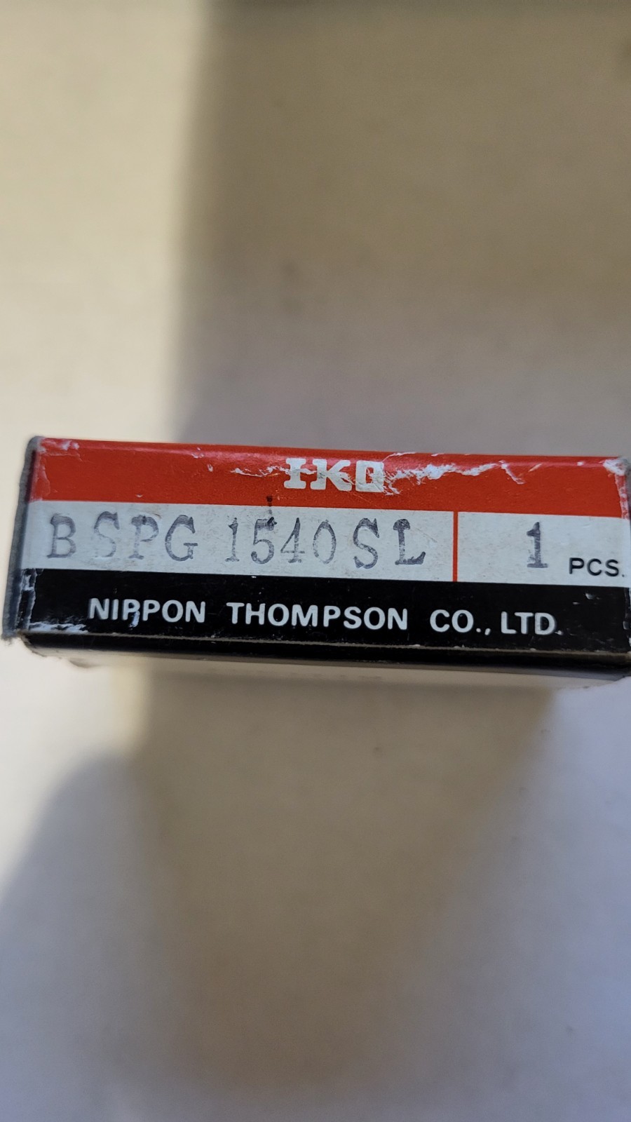 Nippon Thompson IKO linear guide roller bearing BSPG 1540 SL