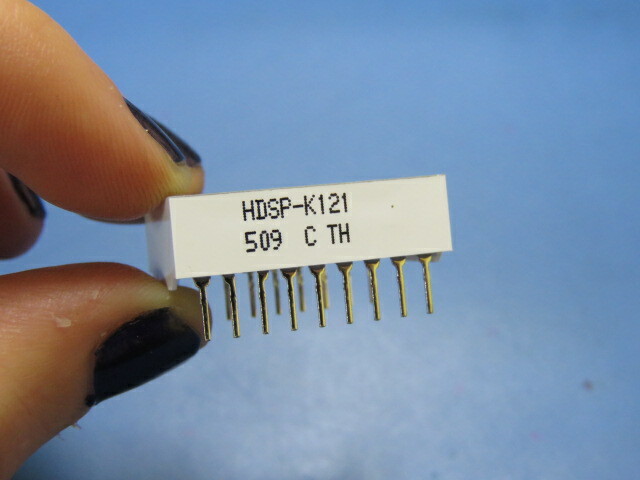 AVAGO TECHNOLOGIES HDSP-K121 Qty of 19 per Lot Display Modules – LED Character
