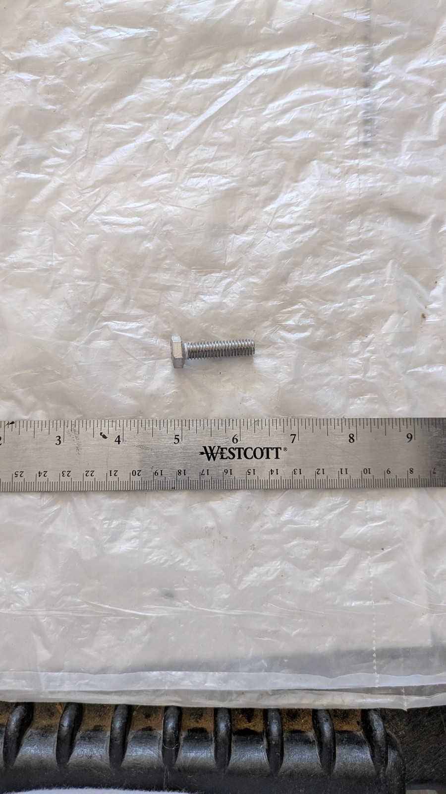 5/16 X 1 1/4 STAINLESS BOLT .. LOT OF 5