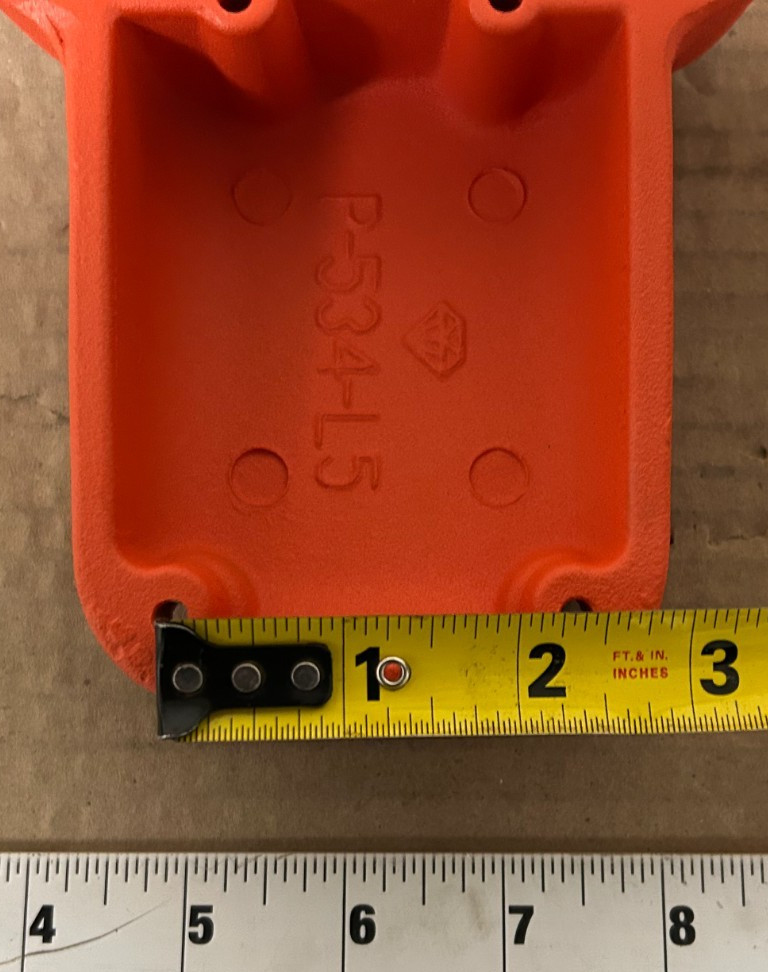 Linemaster 4H-30H2-SH Foot Switch Cover P-534-L5 AirVal Hercules
