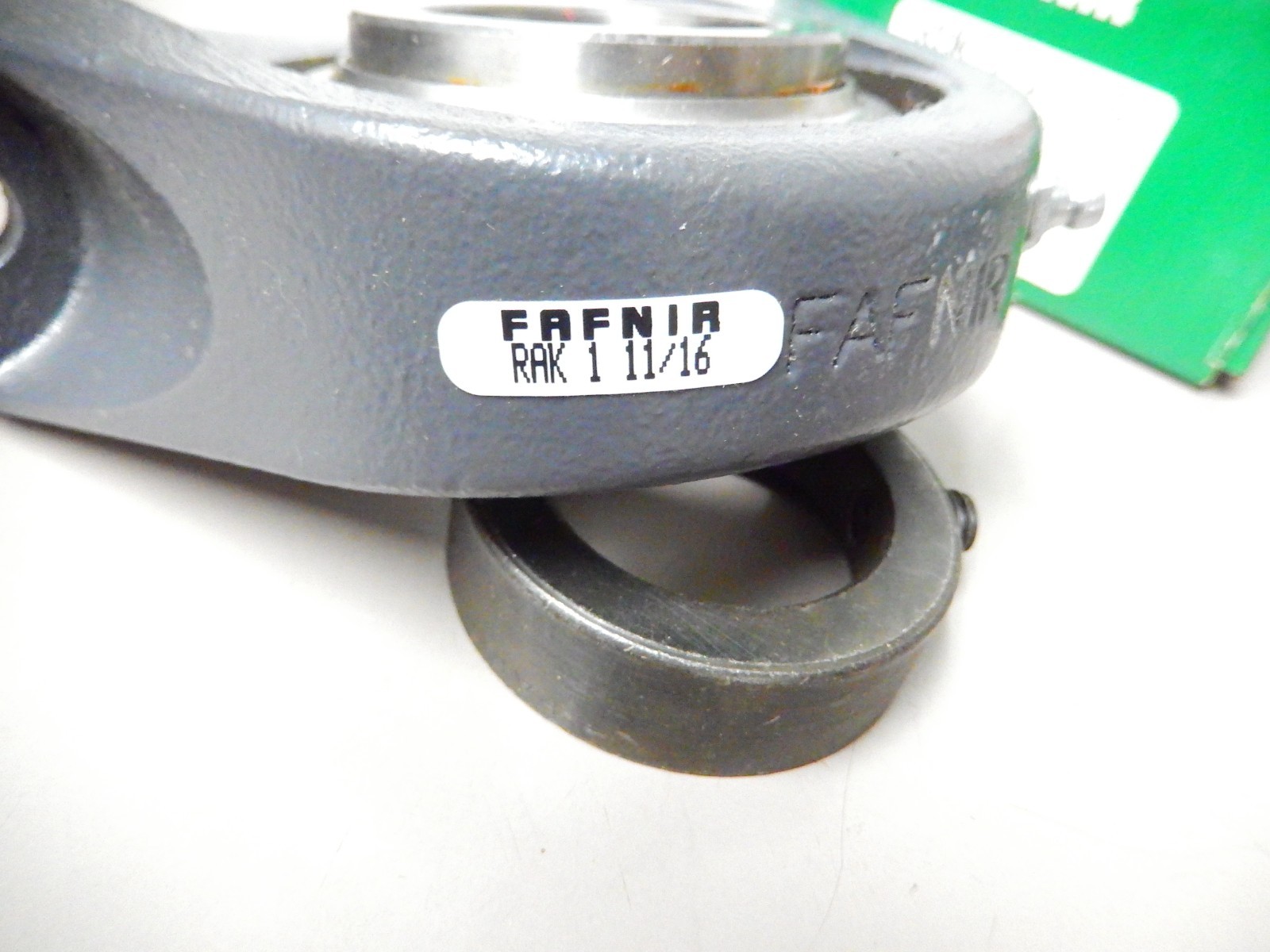 Fafnir RAK 1 11/16 Pillow Block Bearing 2 Bolt With Locking Collar