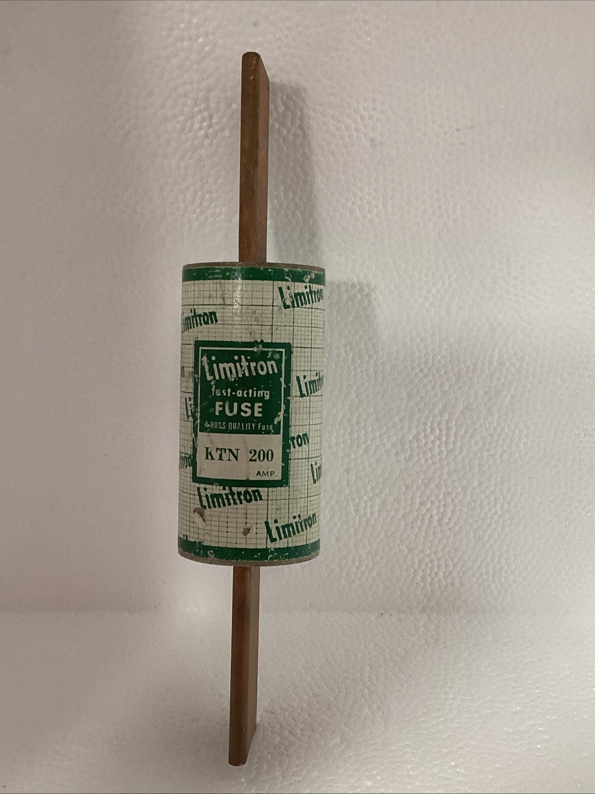 BUSSMANN LIMITRON KTN 200 CLASS K1 FUSE Used