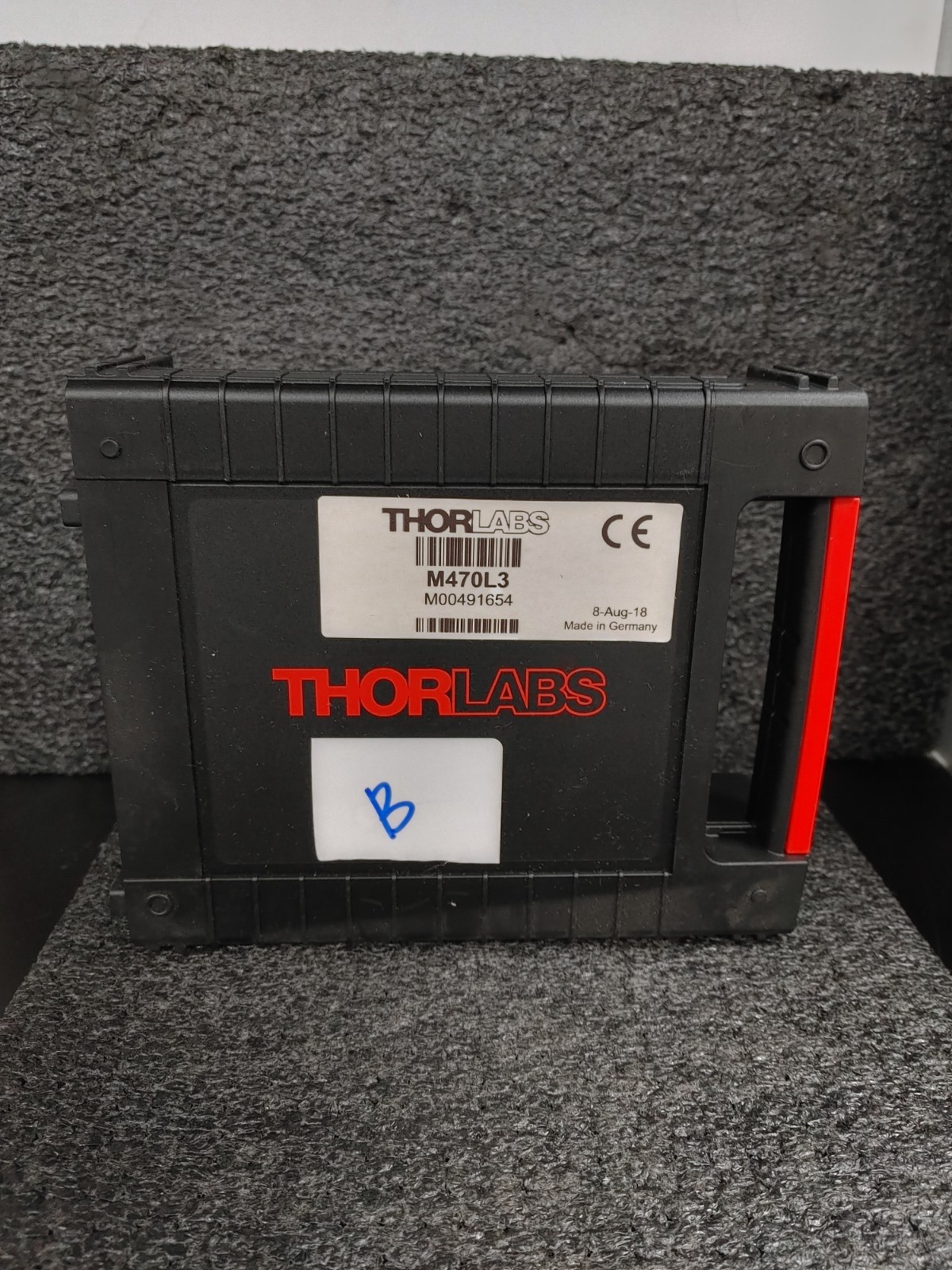 THORLABS M470L3 470 nm 650 mW 1000 mA Mounted LED w Lens Tube and Optic Filter