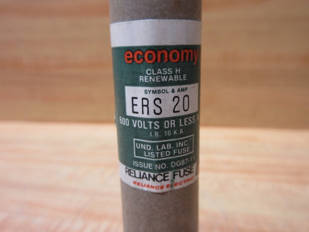 Economy Fuse ERS-20 Reliance Fuse ERS20 (Pack of 2)