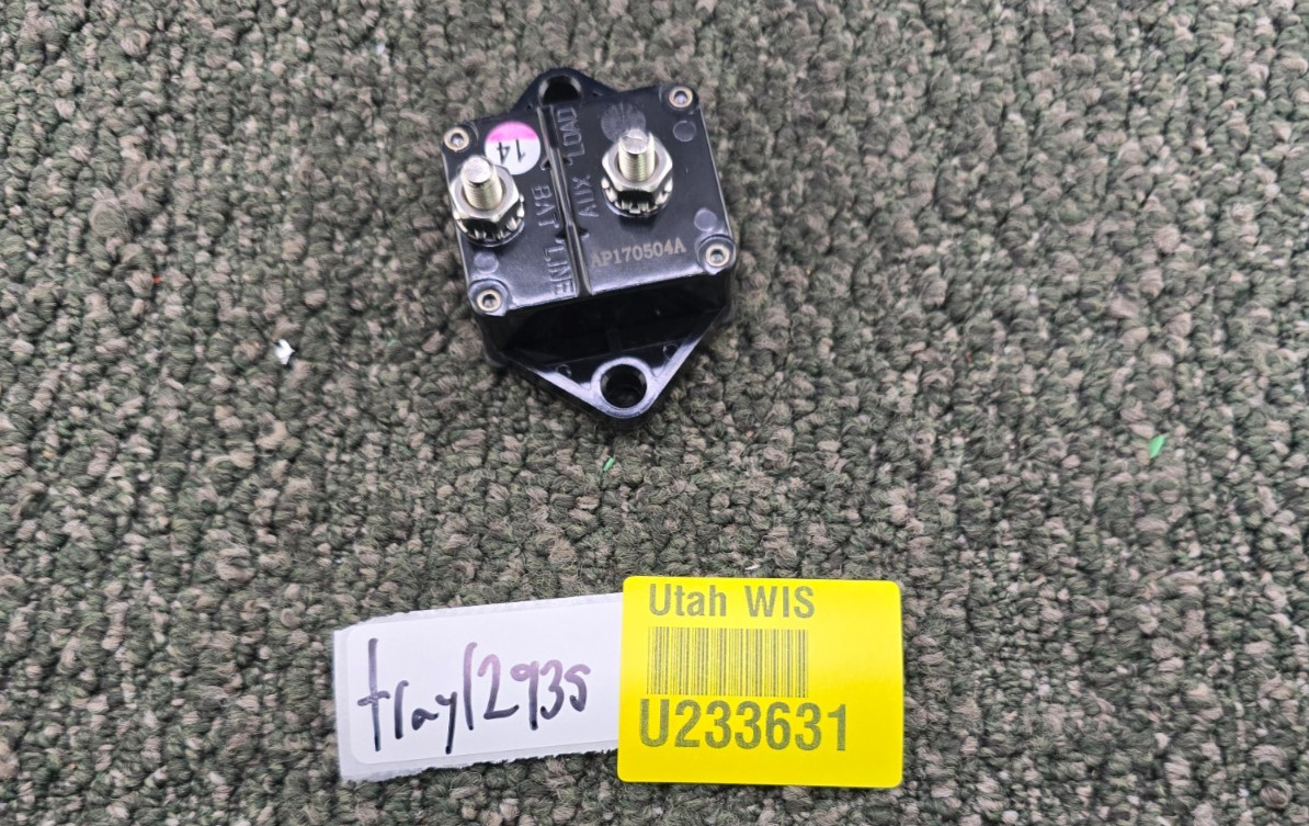 (QTY 2) Tech Span AP170504A 50 Amp Waterproof Circuit Breaker Manual Reset