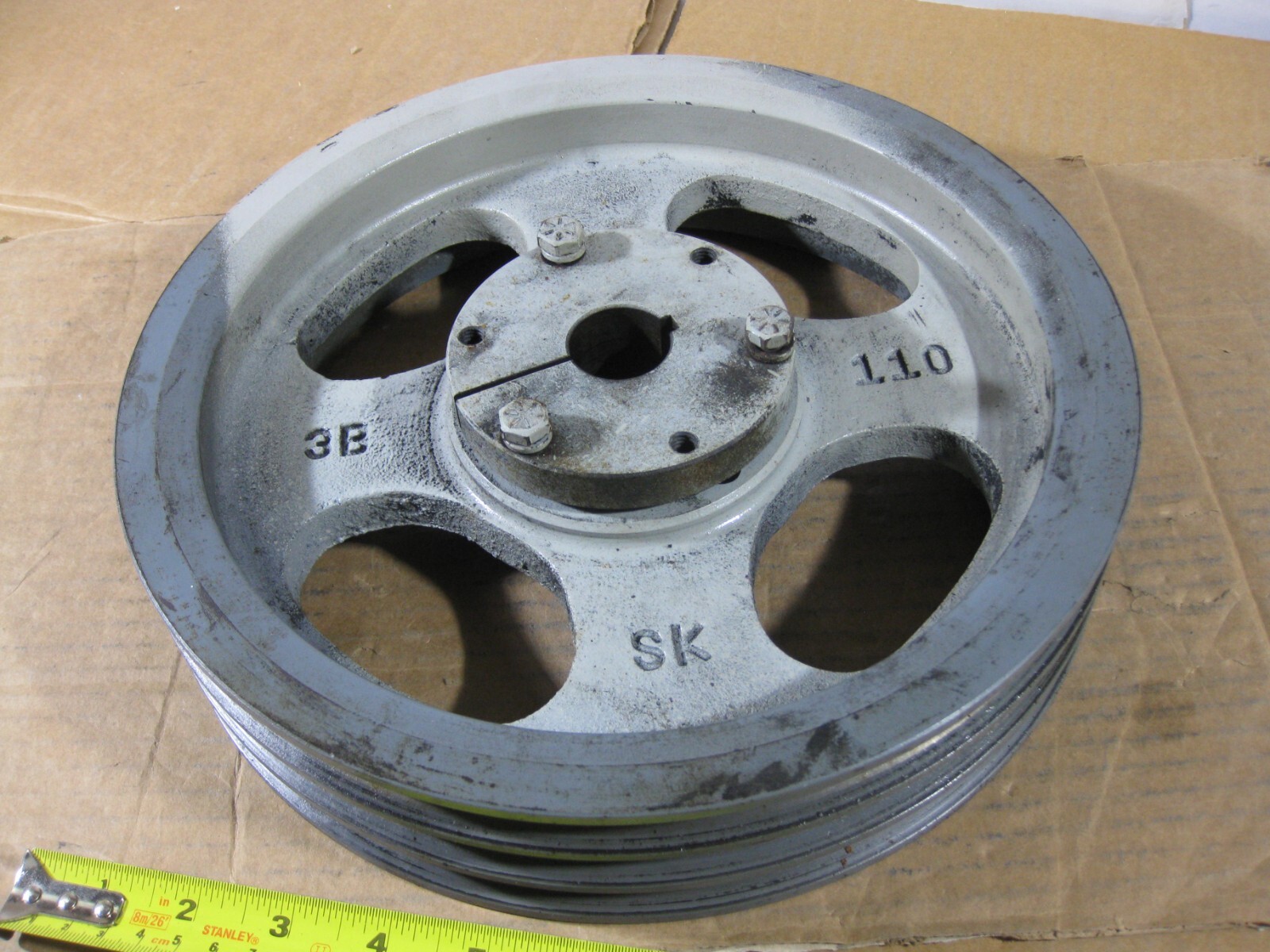 Belt Pulley 3B110SK & 2-3/4” Sheave Bushing for 1-1/8” 1.125” Shaft SK 11.0 3B
