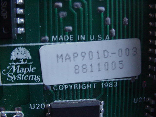 *NEW* MAPLE SYSTEMS MAP-901-D OPERATOR INTERFACE TERMINAL VIBRA SCREW 1373-30