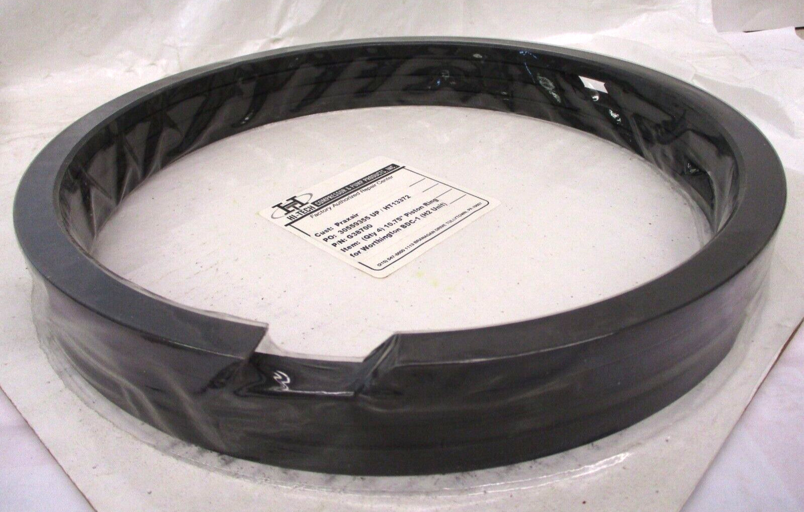 HI-TECH G38700 10.75″ Piston Ring G38701 10.75″ Rider Ring for BDC-1 H2 A6692PA