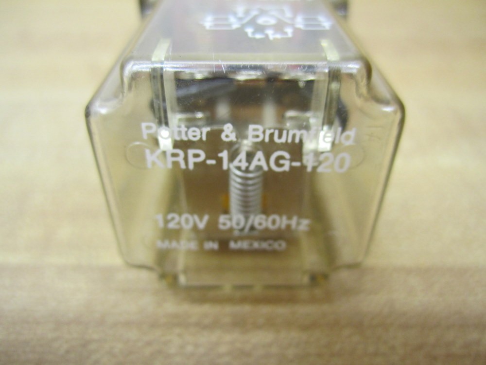 Potter & Brumfield KRP-14AG-120V AC Relay KRP-14AG-120VAC