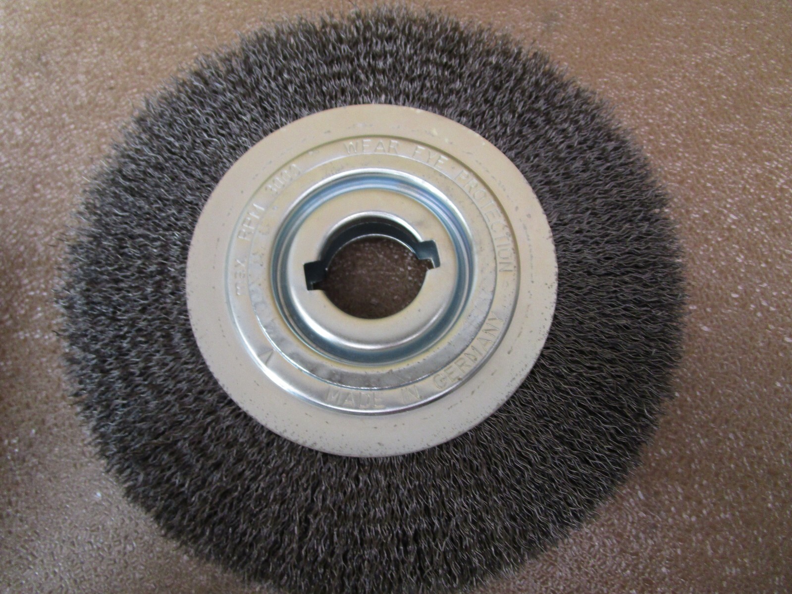 New Open Box Kent Corp. KT#0111-3550-L Wheel Brush 12″D 4″d 0.02″ Wire 51771HM