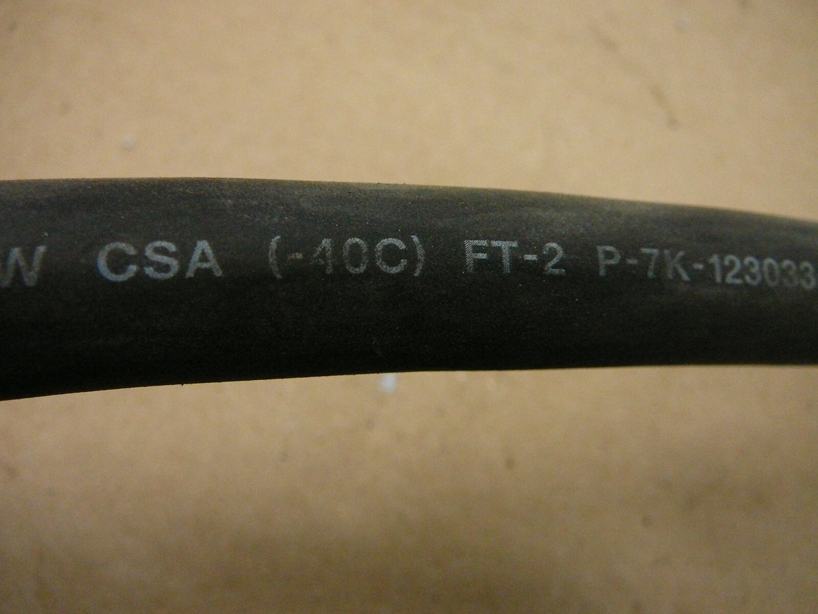 CAROL JACKETED CABLE 12/4 90C FT-2 P-7K-123033 MSHA 600V 39 FEET TOTAL LENGTH