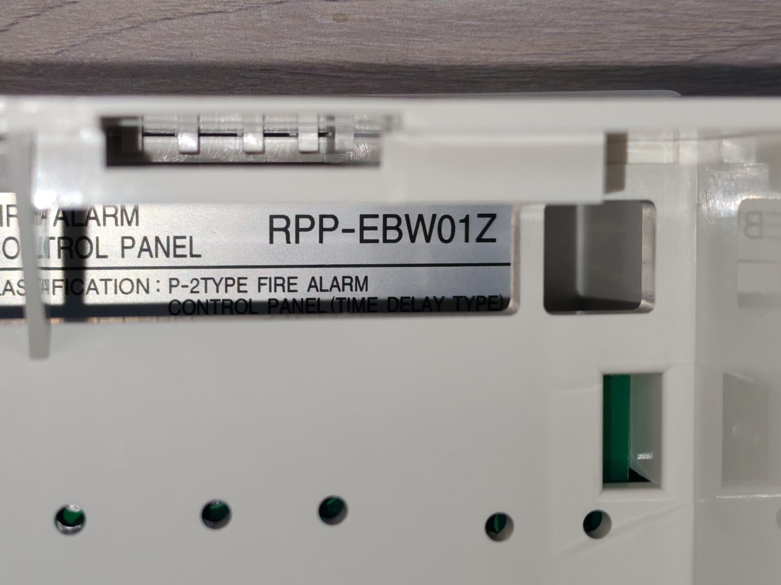 HOCHIKI RPP-EBW / RPP-EBW01Z FIRE ALARM CONTROL PANEL