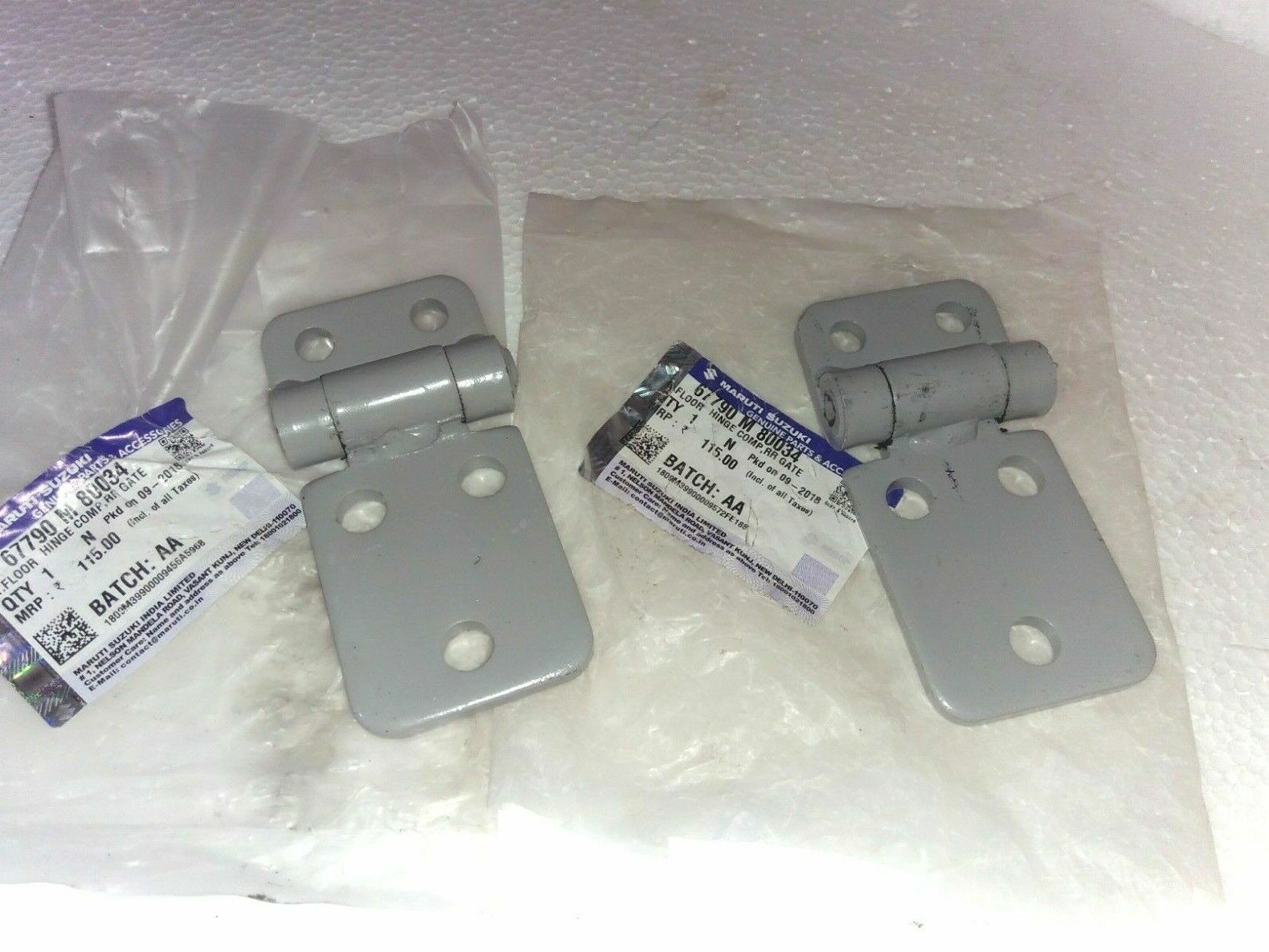 Suzuki SJ Tailgate Rear Door Hinges Bracket Set Jimny Samurai Sierra Gypsy