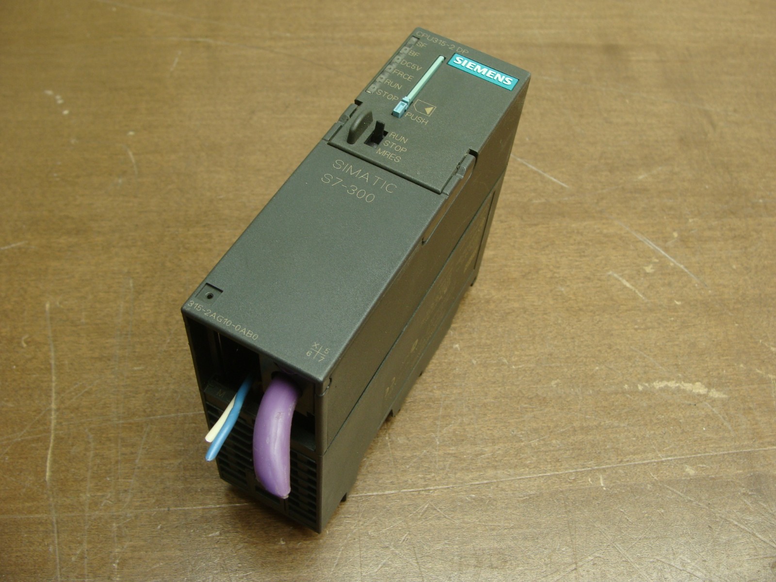 SIEMENS SIMATIC S7-300 PROCESSOR/CONTROLLER 6ES7 315-2AG10-0AB0 CPU315-2DP