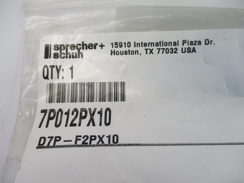 SPRECHER+SCHUH D7P-F2PX10 7P012PX10 NSMP