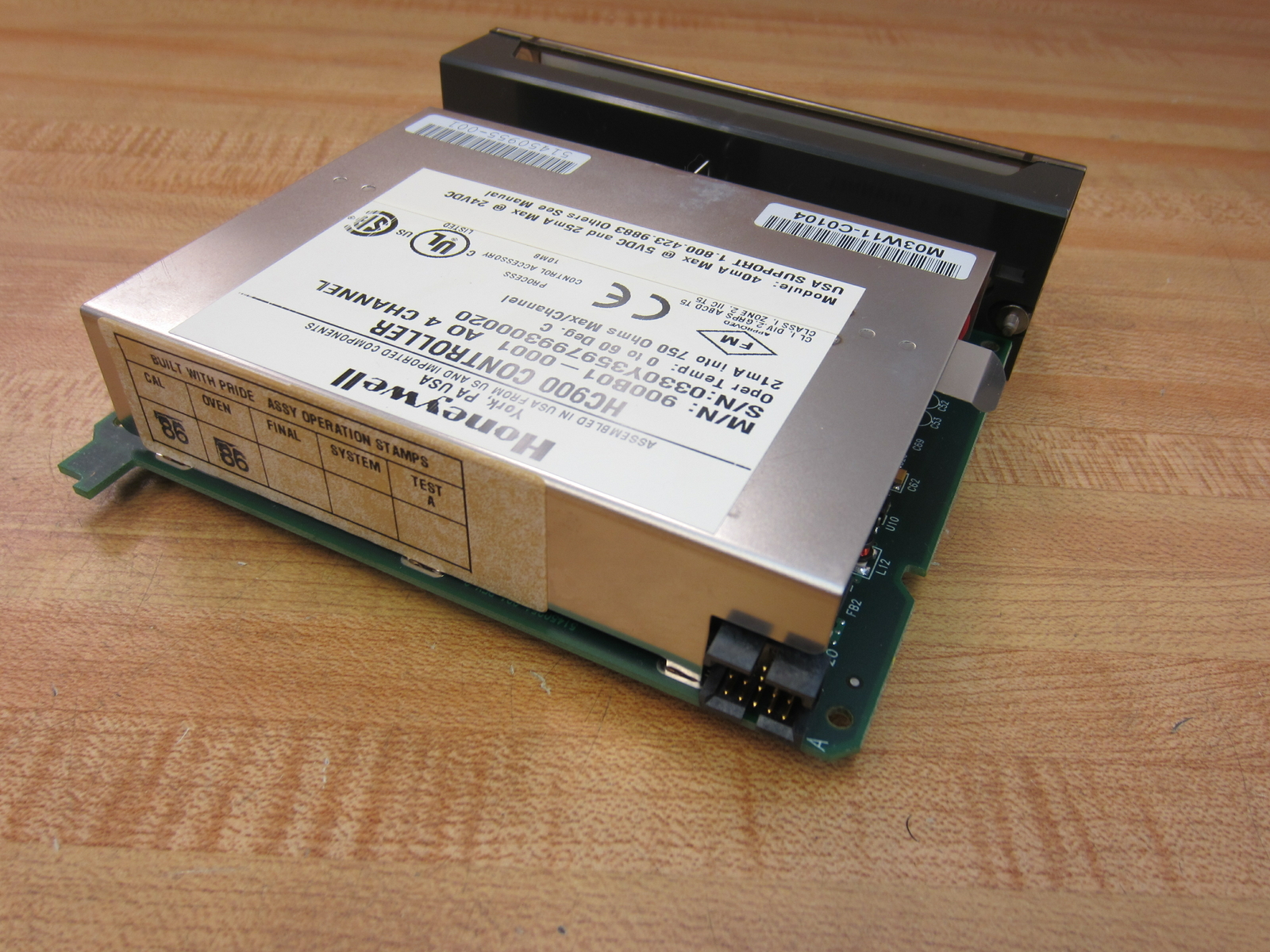 Honeywell 900B01-0001 HC900 4-Pt.Analog Output Module 900B010001