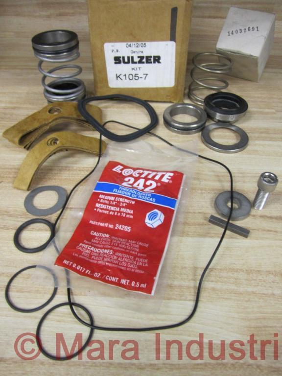 Sulzer K105-7 Mechanical Seal Kit K1057