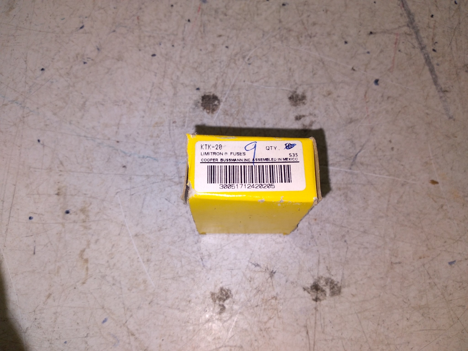 COOPER BUSSMANN KTK-20 LIMITRON FUSES// PER PIECE