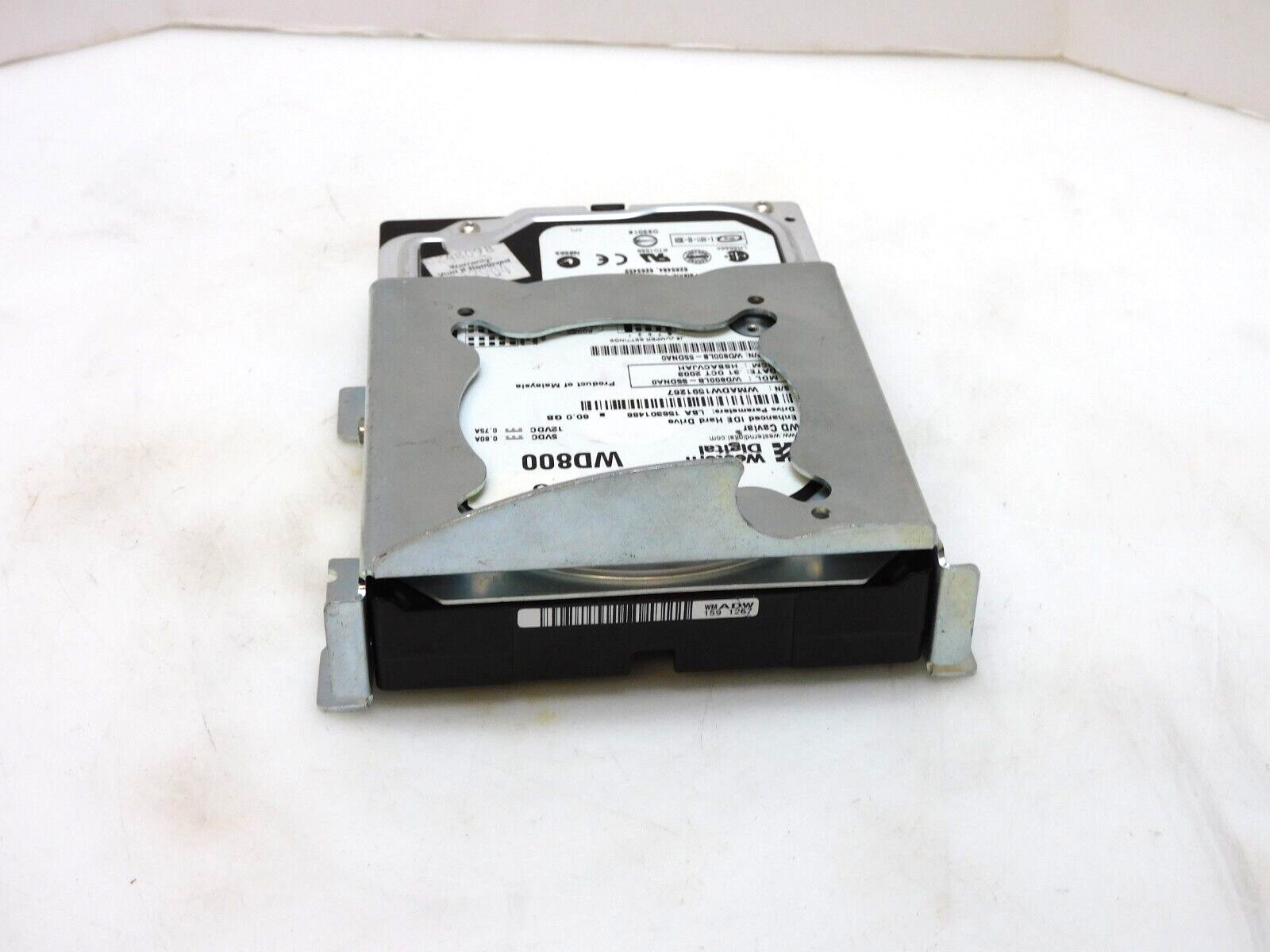 WESTERN DIGITAL WD800 HARD DRIVE WD800LB-55DNA0 80.0 GB