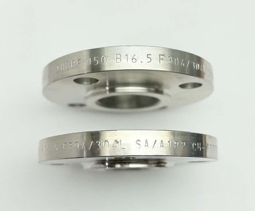 Lot Of 2, Chandan Flange 2” THDRF, 150 STD, B16.5 F304/304L, SA/A182