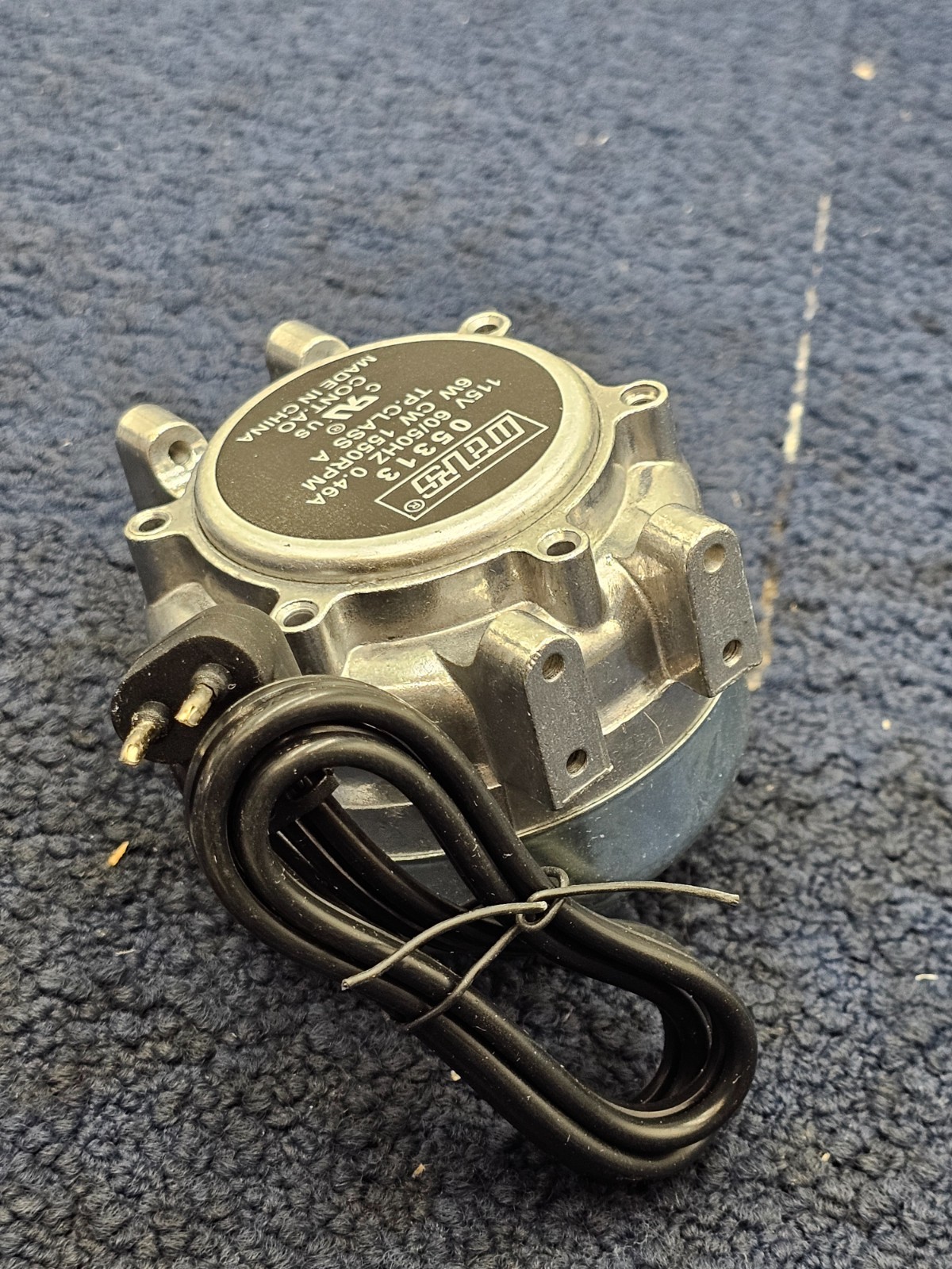 Mars 05313 Shaded Pole Unit Bearing Motor, 115 VAC, 0.46 A