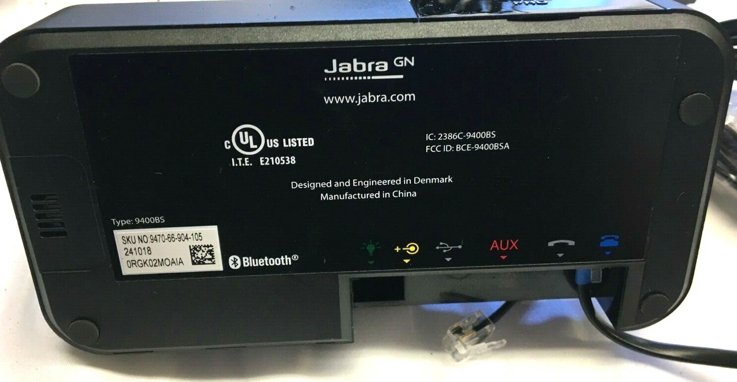 Plantronics & Jabra Base Station Charger, Amplifier Lot of 3, 9400BS, M22