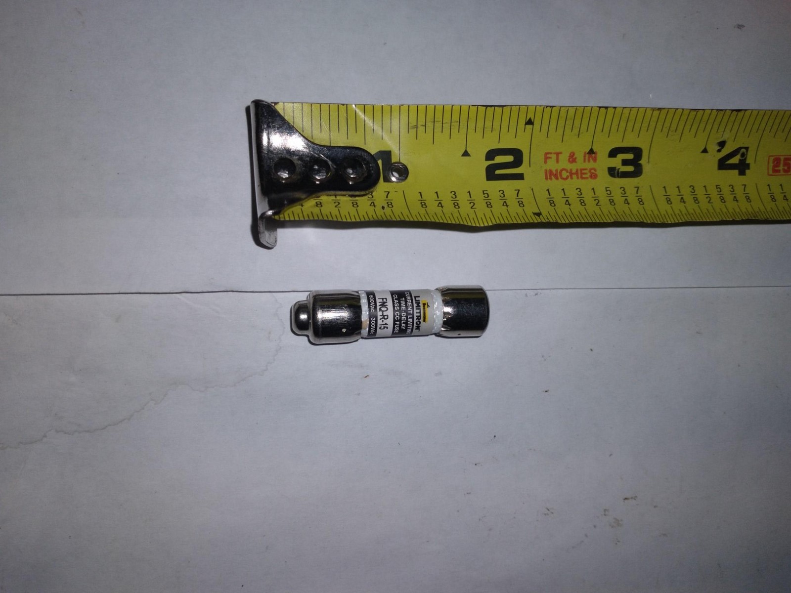 Bussmann Limitron Class CC Fuse FNQ-R-15 15A 600VAC Time-Delay ***lot of 7***