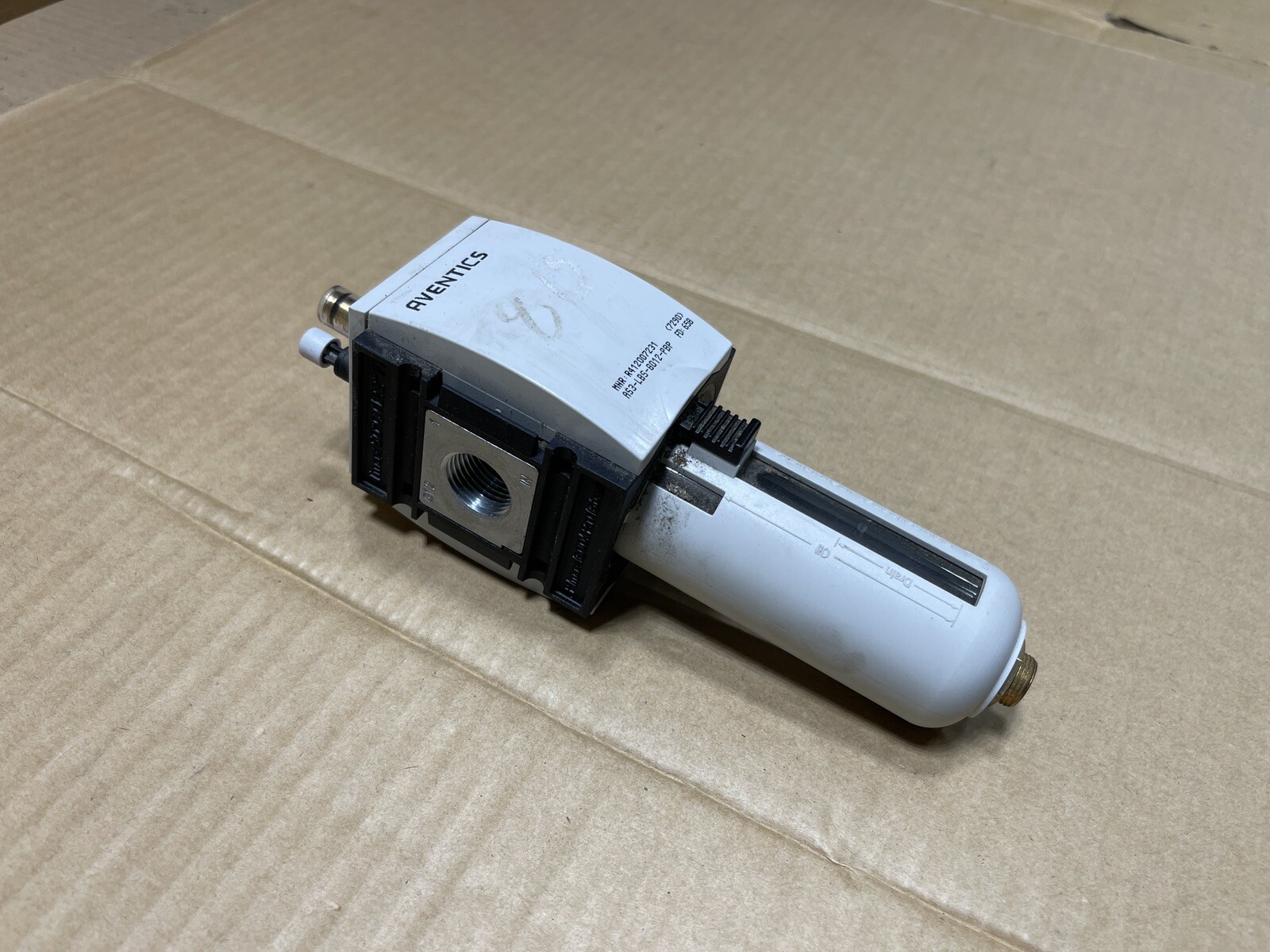 AVENTICS AS3-LBS-G012-PBP Filter Pressure Regulator Standard Oil Mist Lubricator