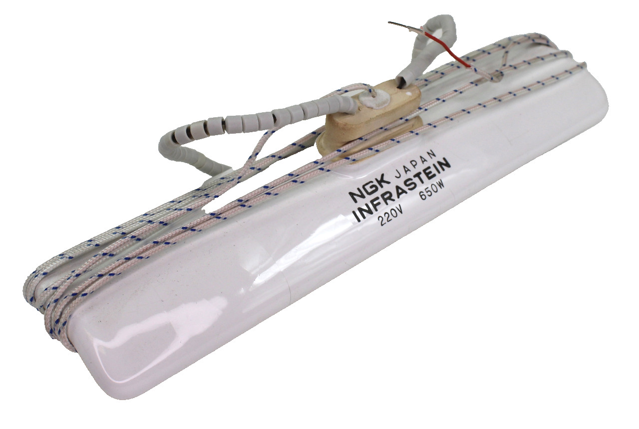 NGK Infrastein H7G-72601-C 220V 650W Infrared Ceramic Heater Element New