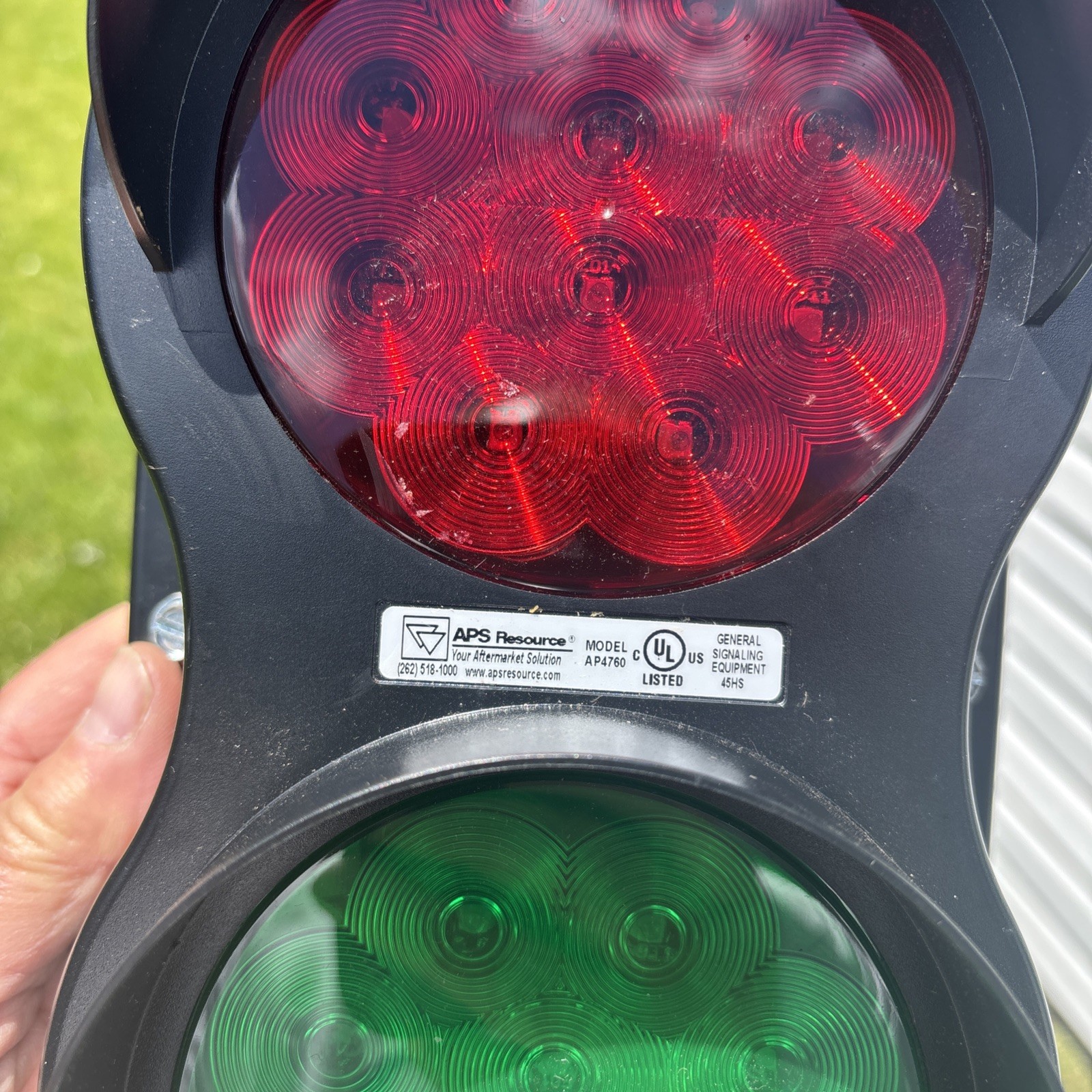 APS Traffic Control Visual Signaling Light Red & Green Truck Loading Dock LED