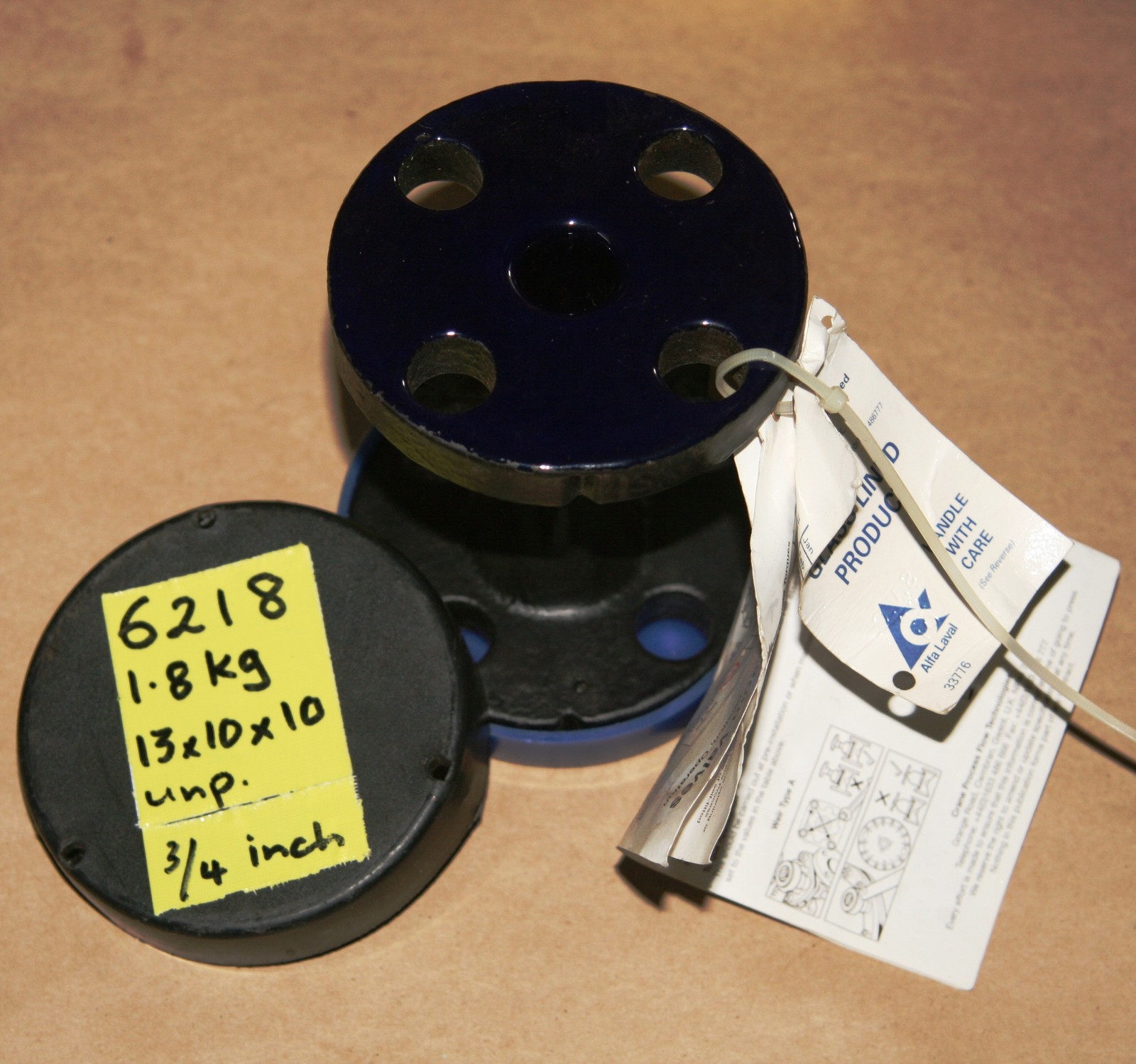 Saunders Alfa Laval glass-lined diaphragm valve DN20 3/4″ inch PN16 NEW