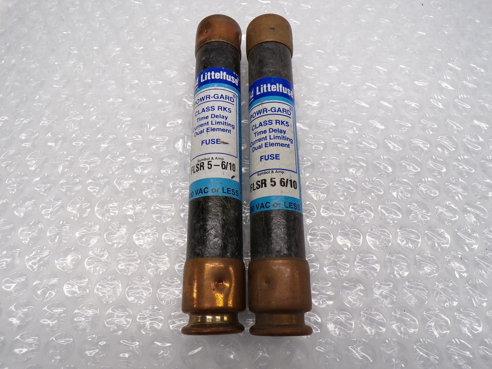 LITTELFUSE FLSR5-6/10 FUSE LOT OF 2 NSNP