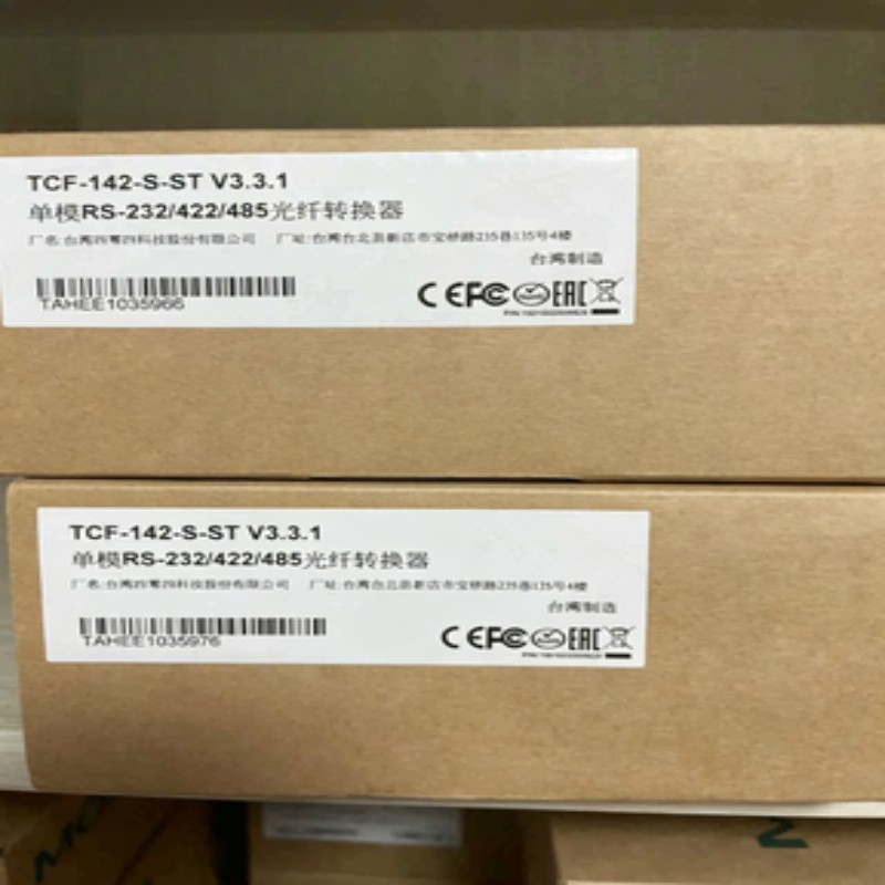 1PC New MOXA TCF-142-S-ST Serial to Single Mode Fiber