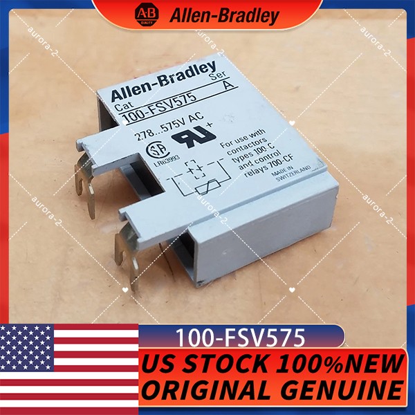Allen Bradley 100-FSV575 100C 575V AC MOV Surge Suppressor Free Shipping