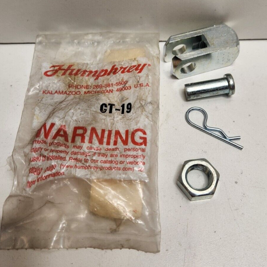 NEW OLD STOCK! HUMPHREY CLEVIS CYLINDER ROD CT-19