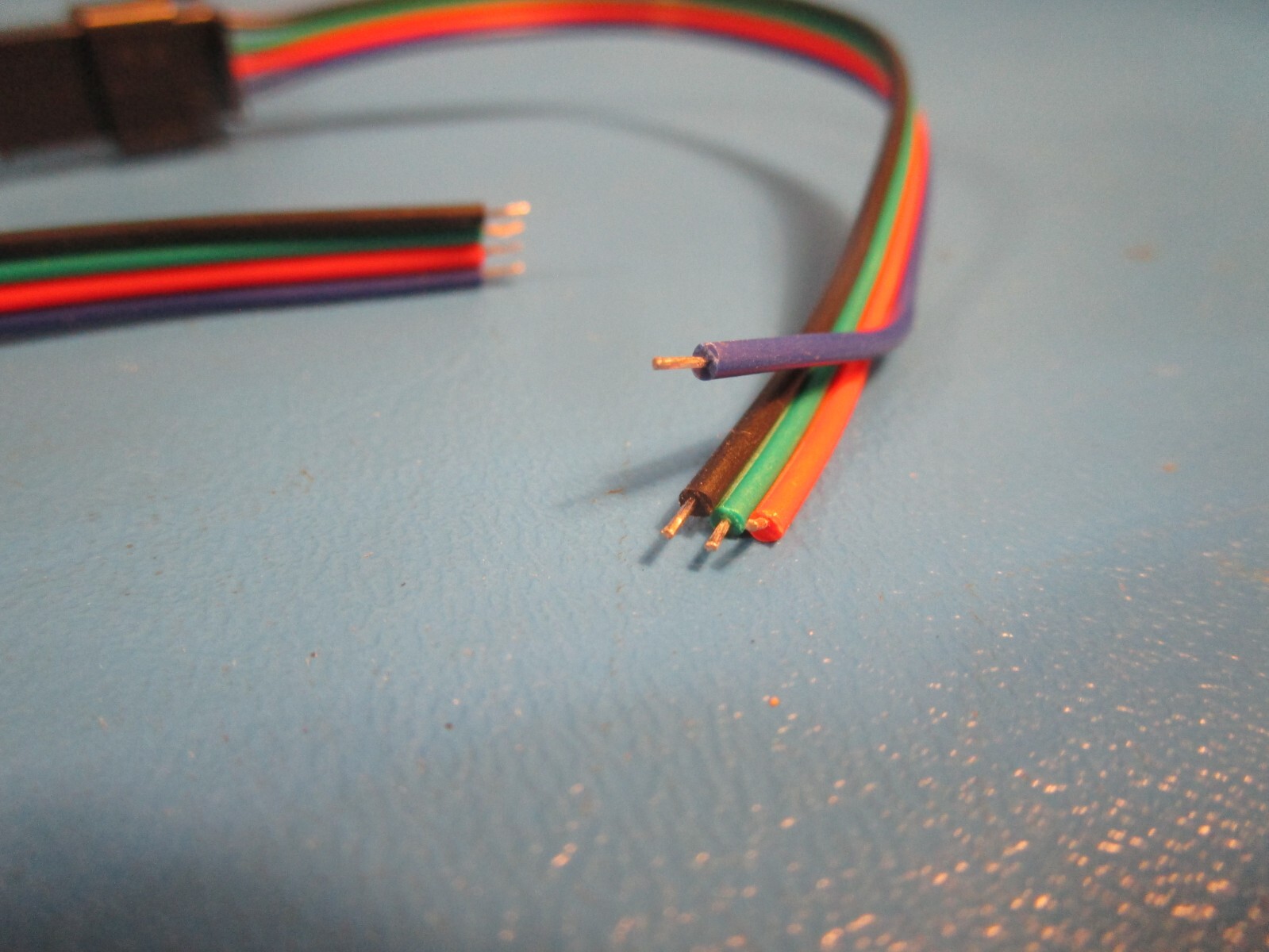 BAG OF 10 PAIRS BTF-LIGHTING 4pin SM, JST 15cm Cable Connectors for Led Strip