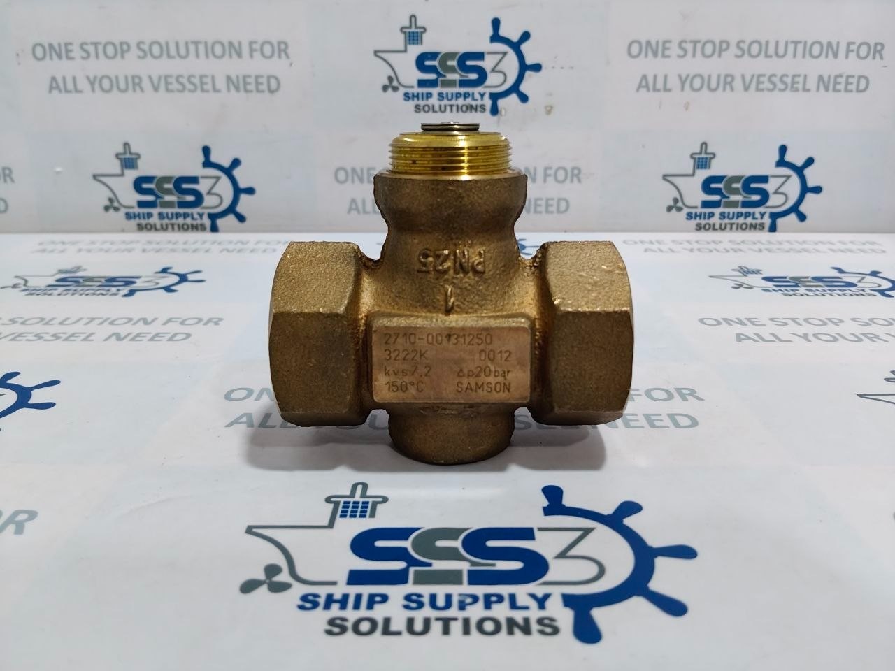 Samson 2710-00131250 Control Valve By-Pass N2 Flow 1″ BSP