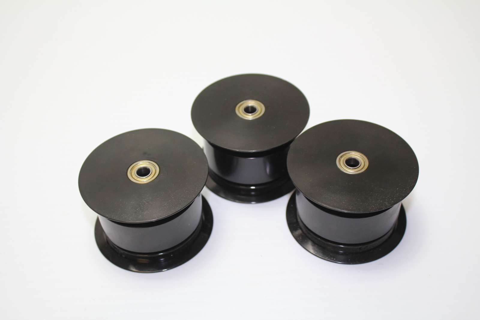 TFS 2″ Dia 35mm Motion Picture film Aluminum Sound Film transport Roller Used
