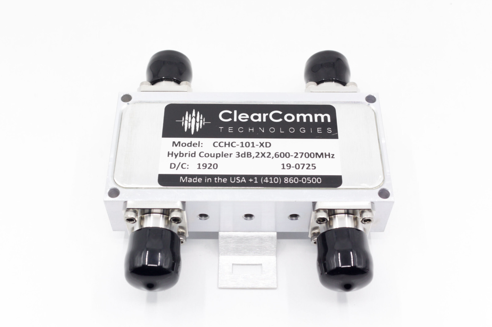 CCHC-101-XD 2×2 hybrid coupler 555-2700 MHz 4.3 female 4.3-10