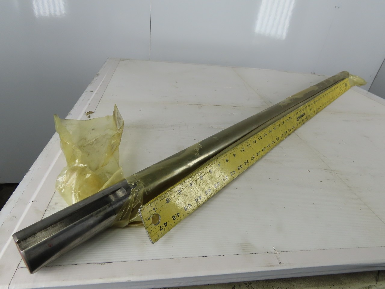 1-15/16″ Diameter x 57″ Long Steel Axle/Fan Shaft W/Double 1/2″ Key Way