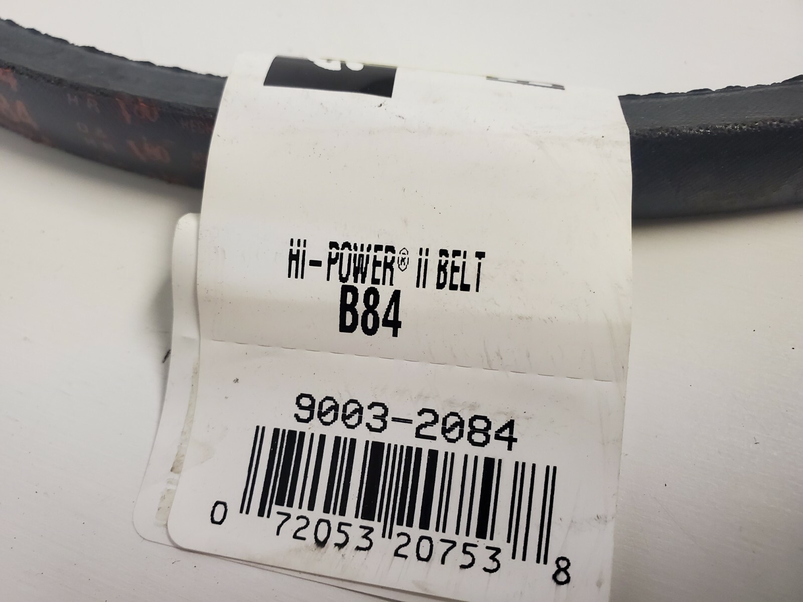 NEW OLD STOCK! GATES HI-POWER II BELT 9003-2084 B84