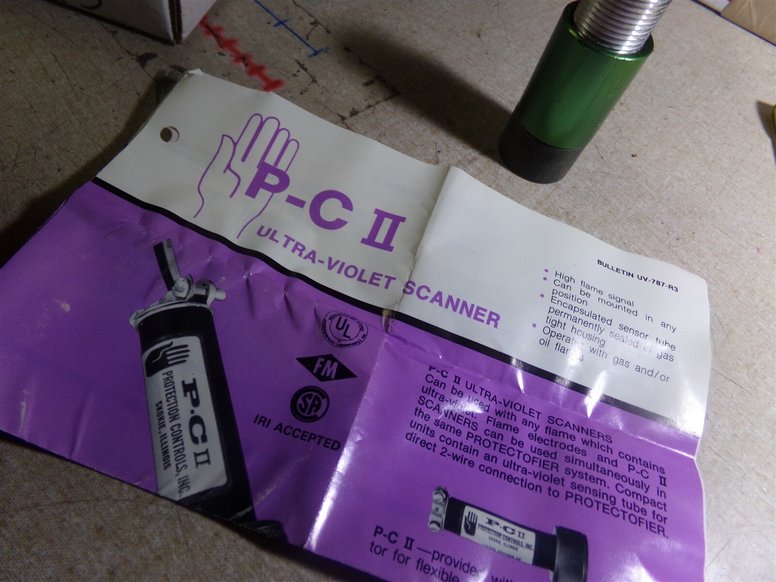 P-C II UV-787-R3 Ultra Violet Scanner *FREE SHIPPING*