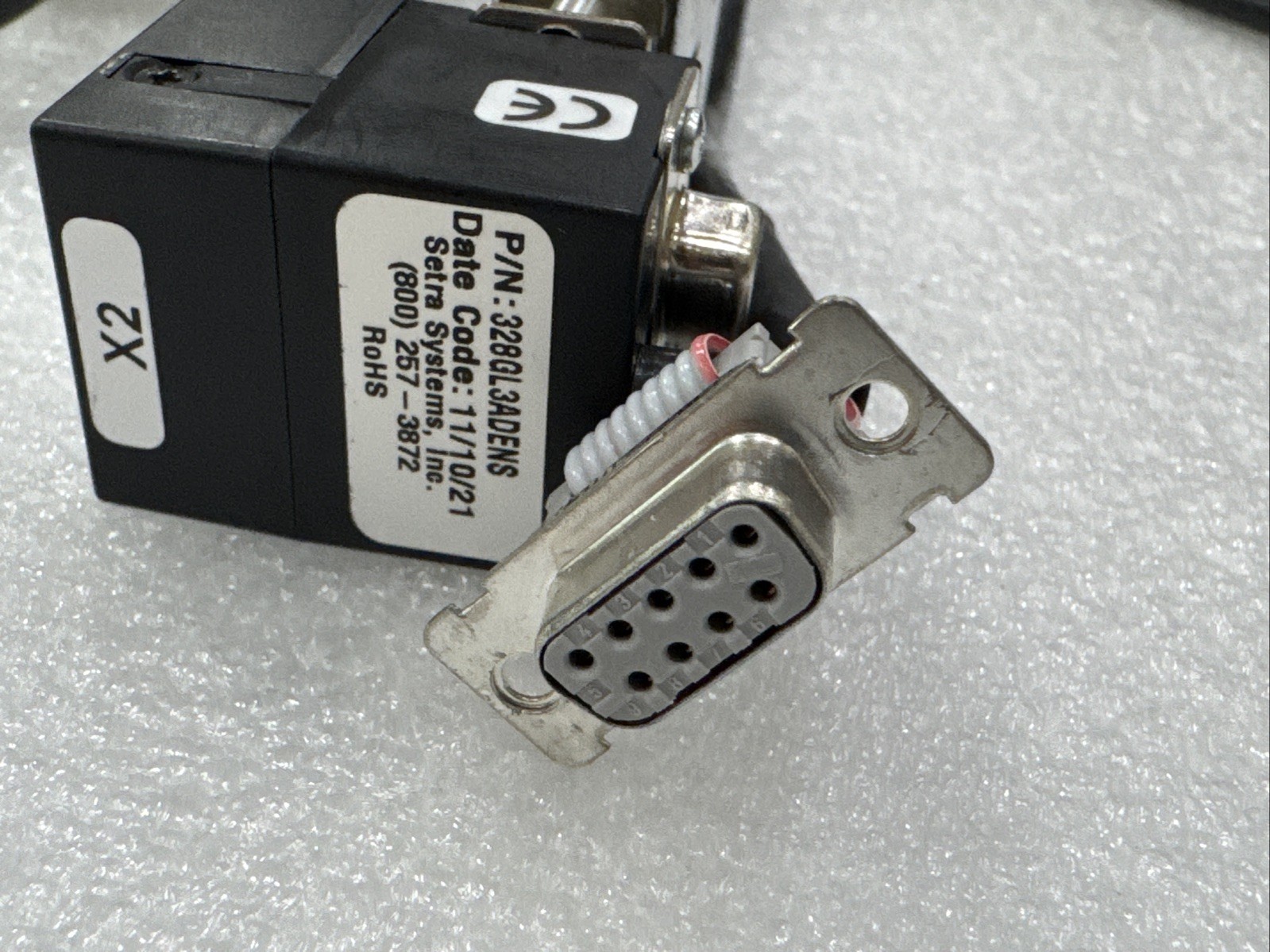 New Setra Pressure Sensor Transducer, 328GL3ADENS, M328 MICRO DISPLAY. *From US*