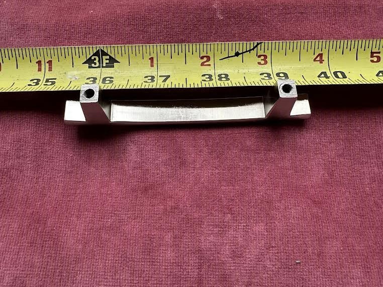 (1229.) Drawer Pulls – Satin Nickel Plated 3″ C/C – Lot of 2 nos.