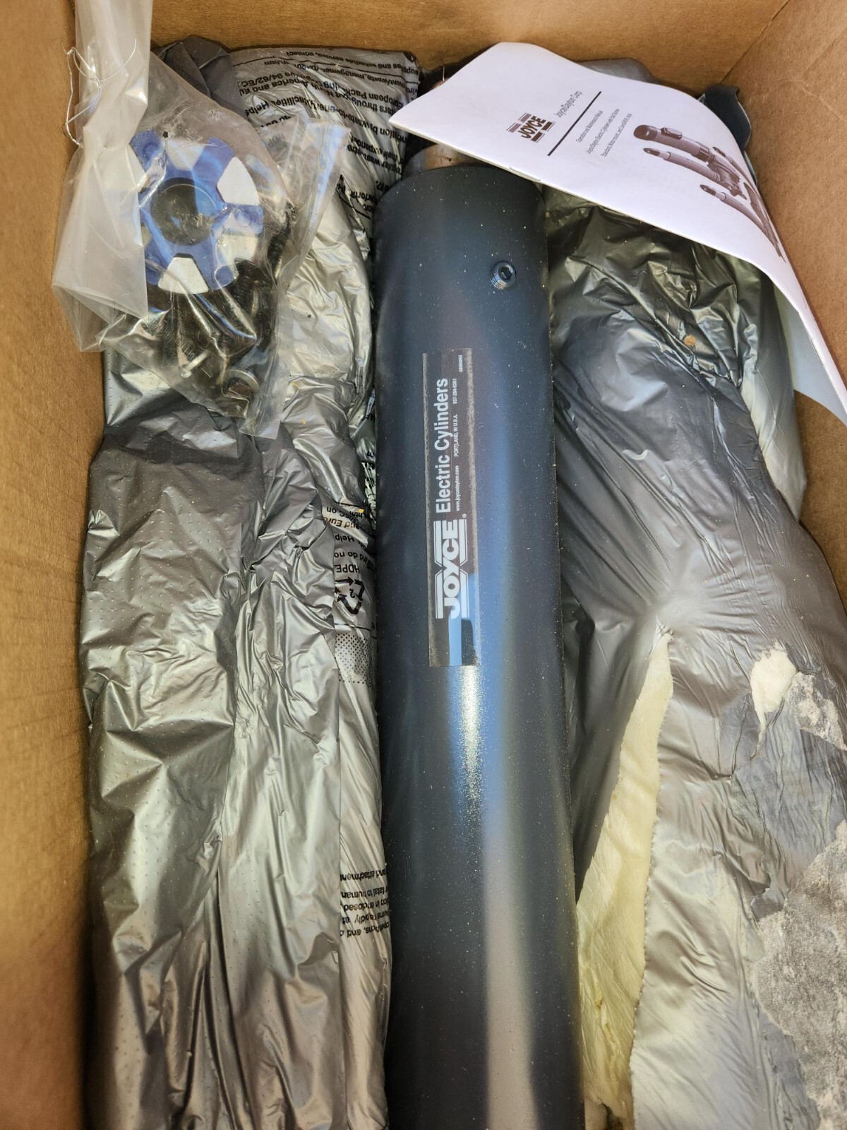 joyce electric cylinder ECBH122.5R-10-STDX-MMBF-M1S